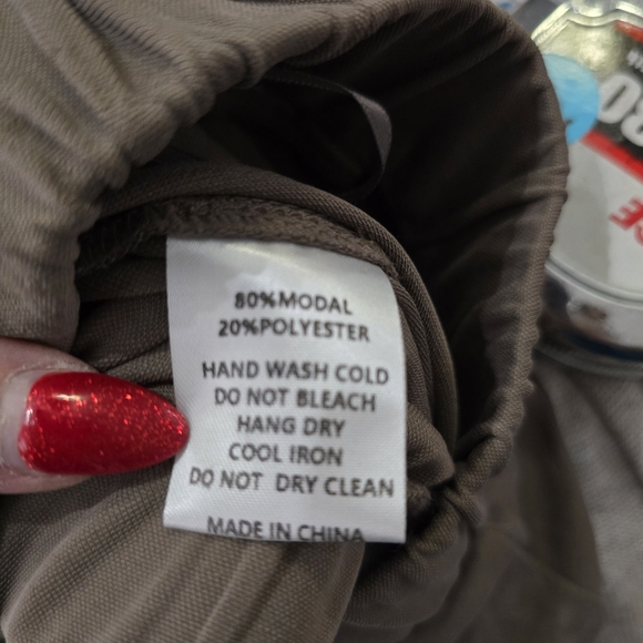 NWOT Womens Mod Ref knit pants elastic waist and cuff joggers S‎ - Picture 9 of 9